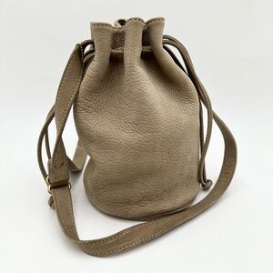 Vintage Coach 4931 Sonoma Pebbled Nubuck Leather Drawstring Bucket Bag